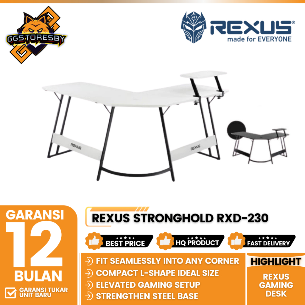 Rexus Gaming Desk Stronghold RXD-230