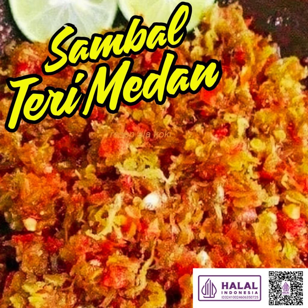 150gr Sambal Teri Medan/ Sambel Teri medan/ Teri Medan/ Sambal/ Sambel/ Sambel Teri/ Sambal Teri/ Te