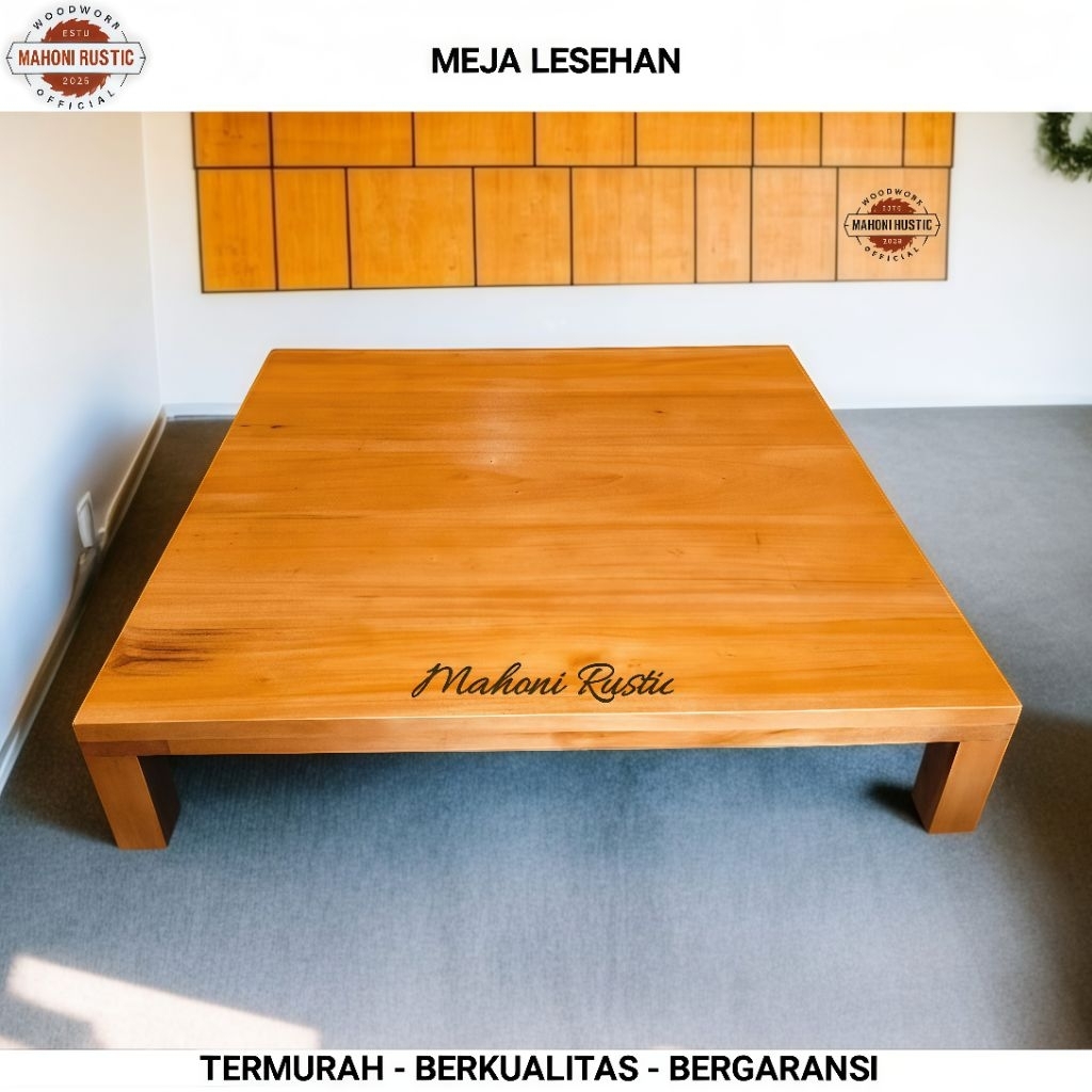 MEJA LESEHAN meja makan kayu meja minimalis