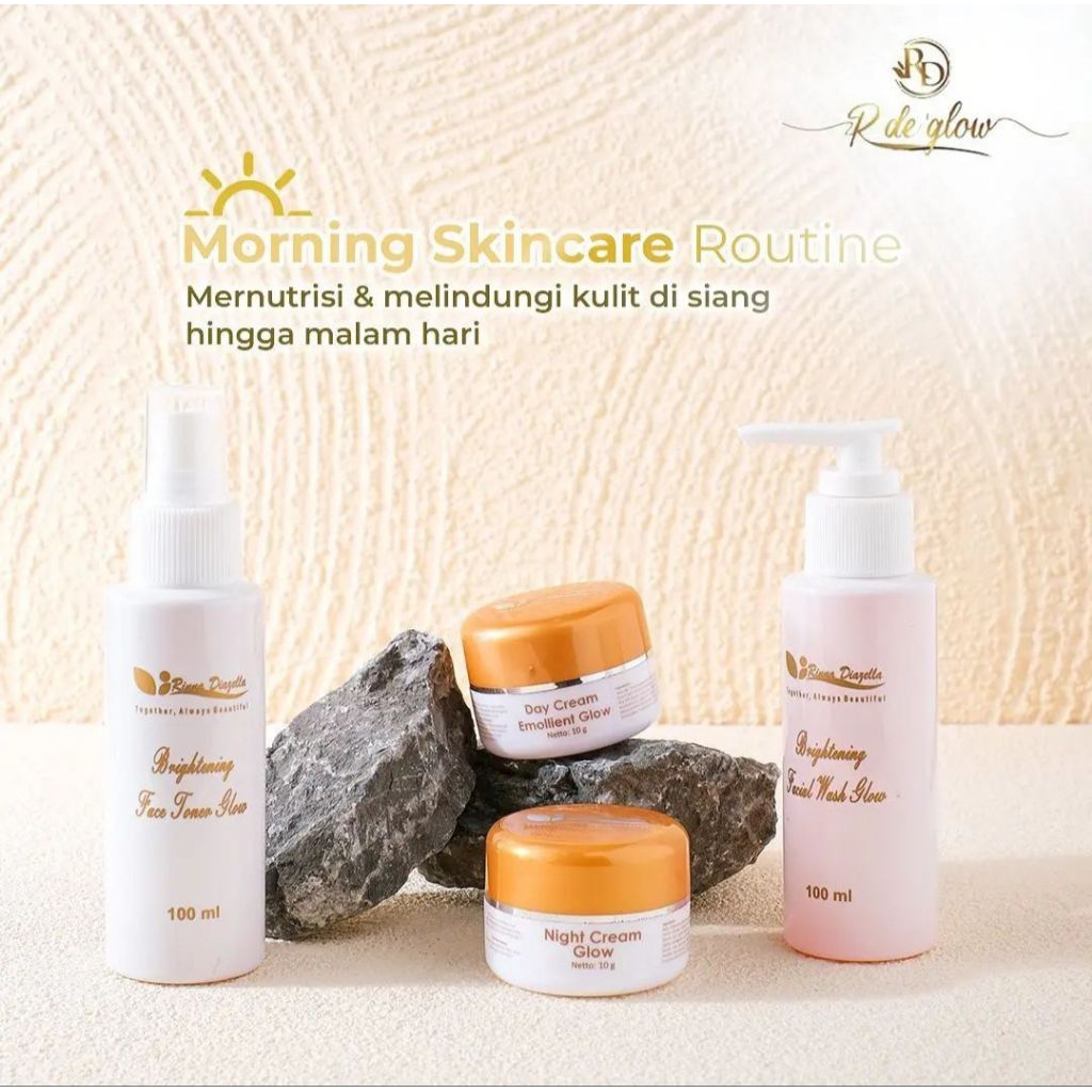RINNA DIAZELLA SKINCARE | Paket Perawatan Wajah RD BPOM