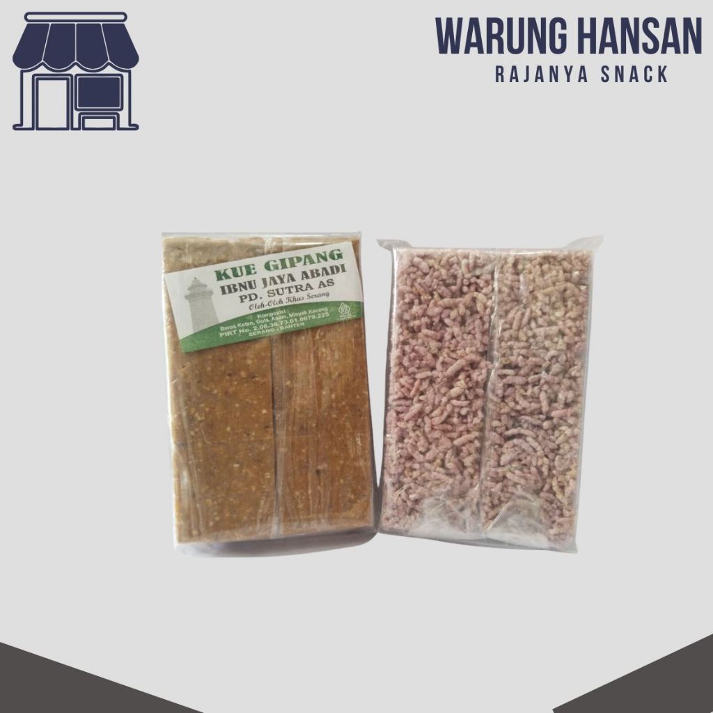 GIPANG KETAN // JIPANG KETAN // BRONDONG KETAN LAPIS KACANG Cap SUPER Jajanan Viral Khas SERANG 1 Pa