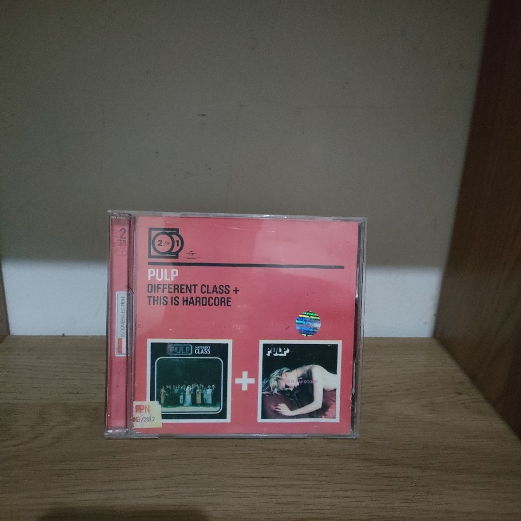 Kaset Cd PULP - DIFFERENT CLASS & THIS IS HARDCORE
