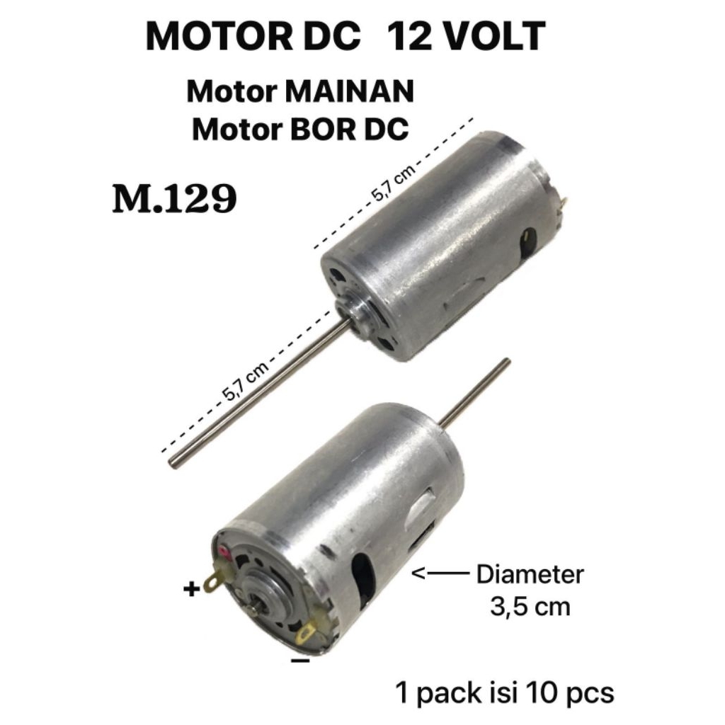 Motor DC Motor Tamiya Motor Bor DC 12V