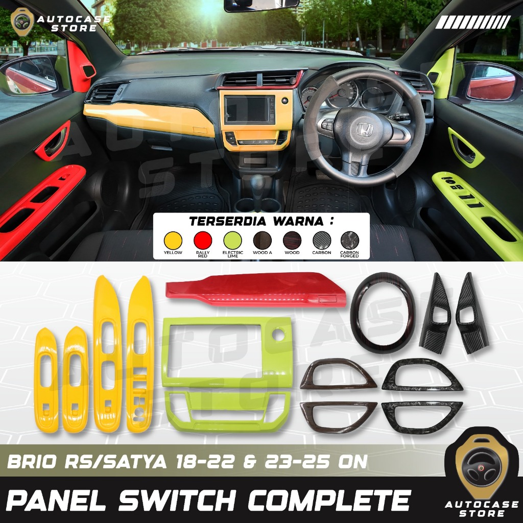 PANEL INTERIOR ALL NEW BRIO RS SATYA 2018-2022 & BRIO RS SATYA 2023-2025 PNP AKSESORIS MOBIL