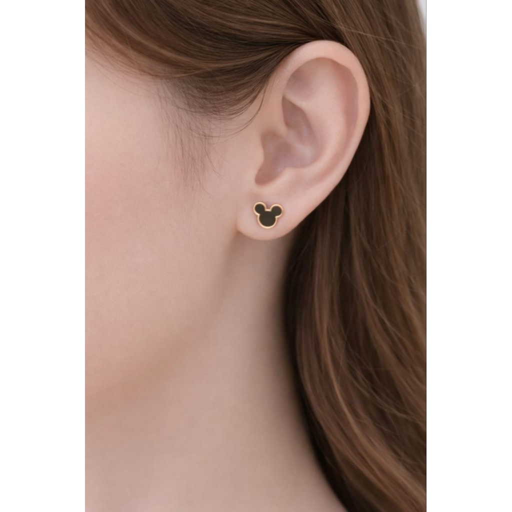 ShinySis – Miki Stud Earrings | Anting Tusuk Miki | Titanium Anti Karat