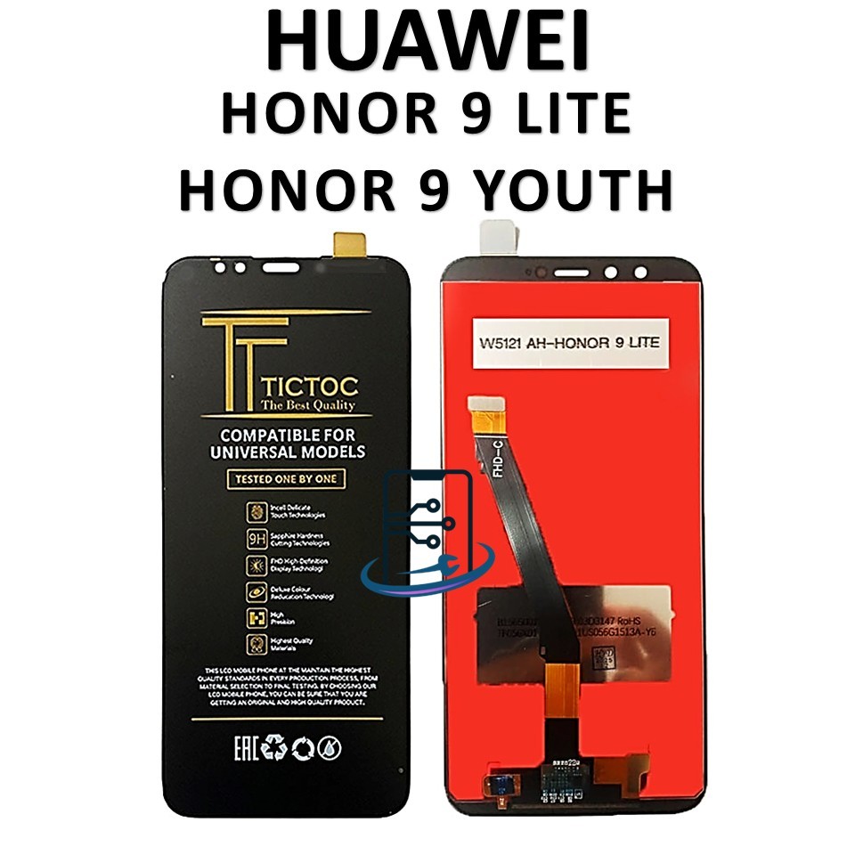 LCD TOUCHSCREEN HONOR 9 LITE / HONOR 9 YOUTH FULLSET COMPLETED ORIGINAL 100%