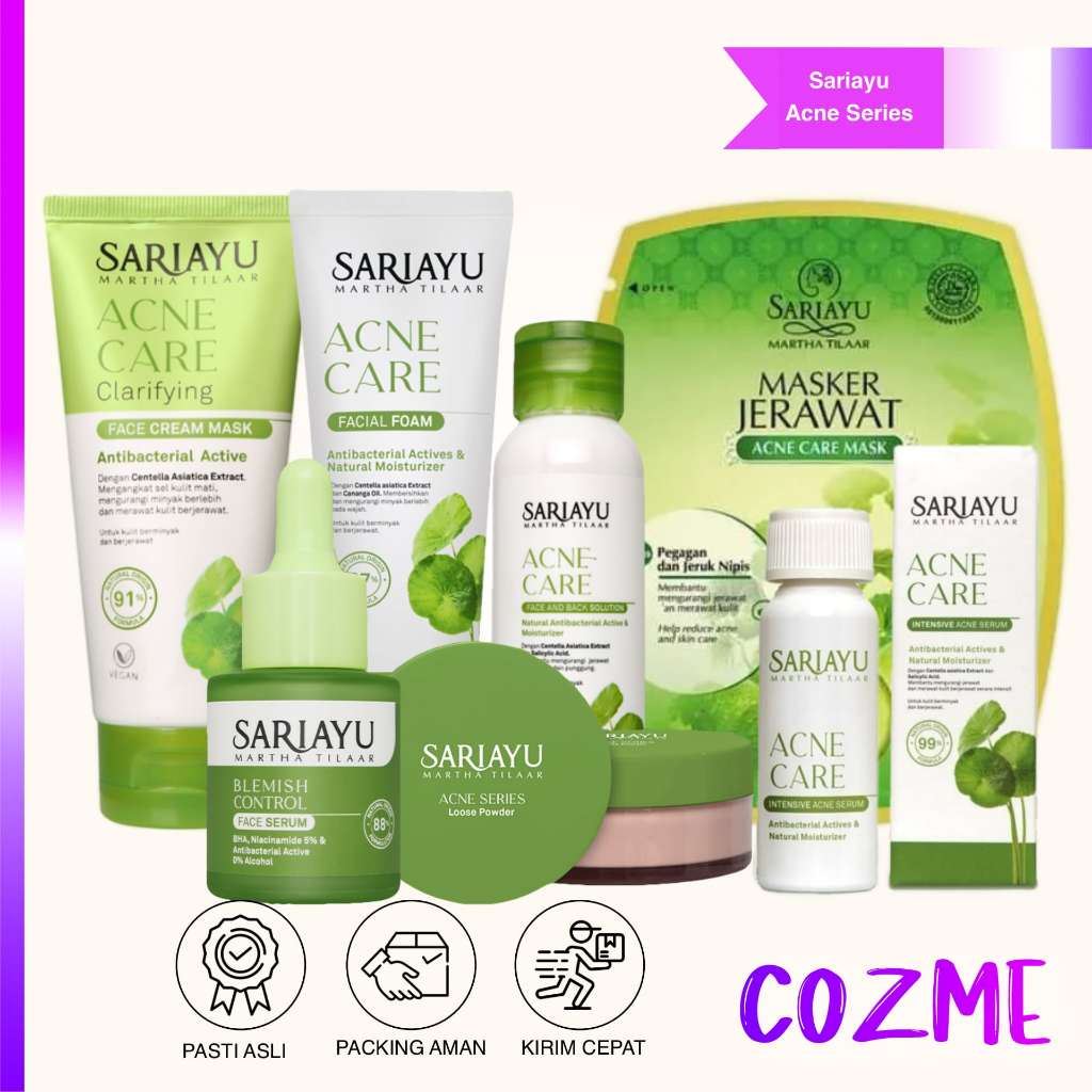 SARIAYU Acne Care Series Skincare Jerawat