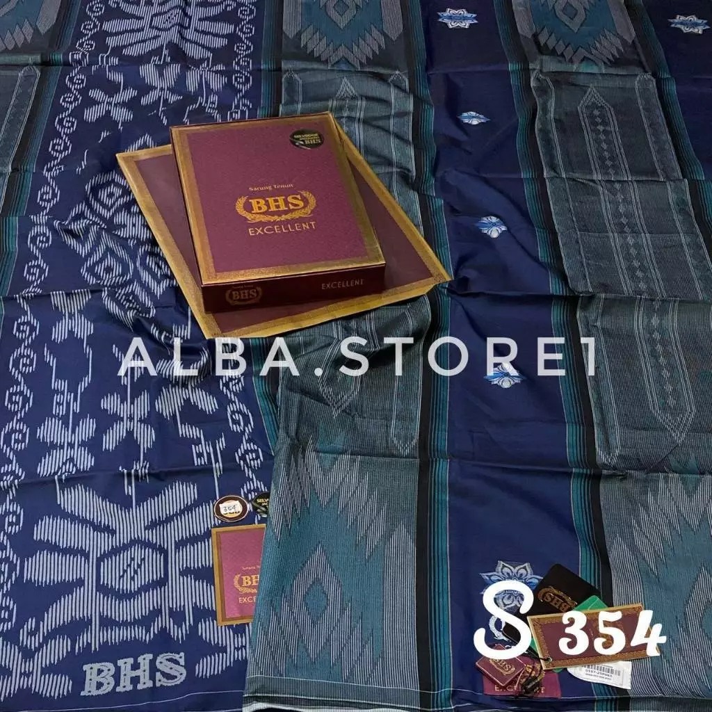 Sarung BHS Excellent Songket Gold Original/ Sarung BHS Jaguar Songket Ori Sarung BHS Ekselen Songket