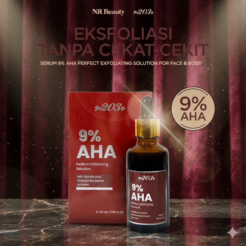 N203R 9% AHA Peeling Serum Face & Body Perfect Exfoliating Solution