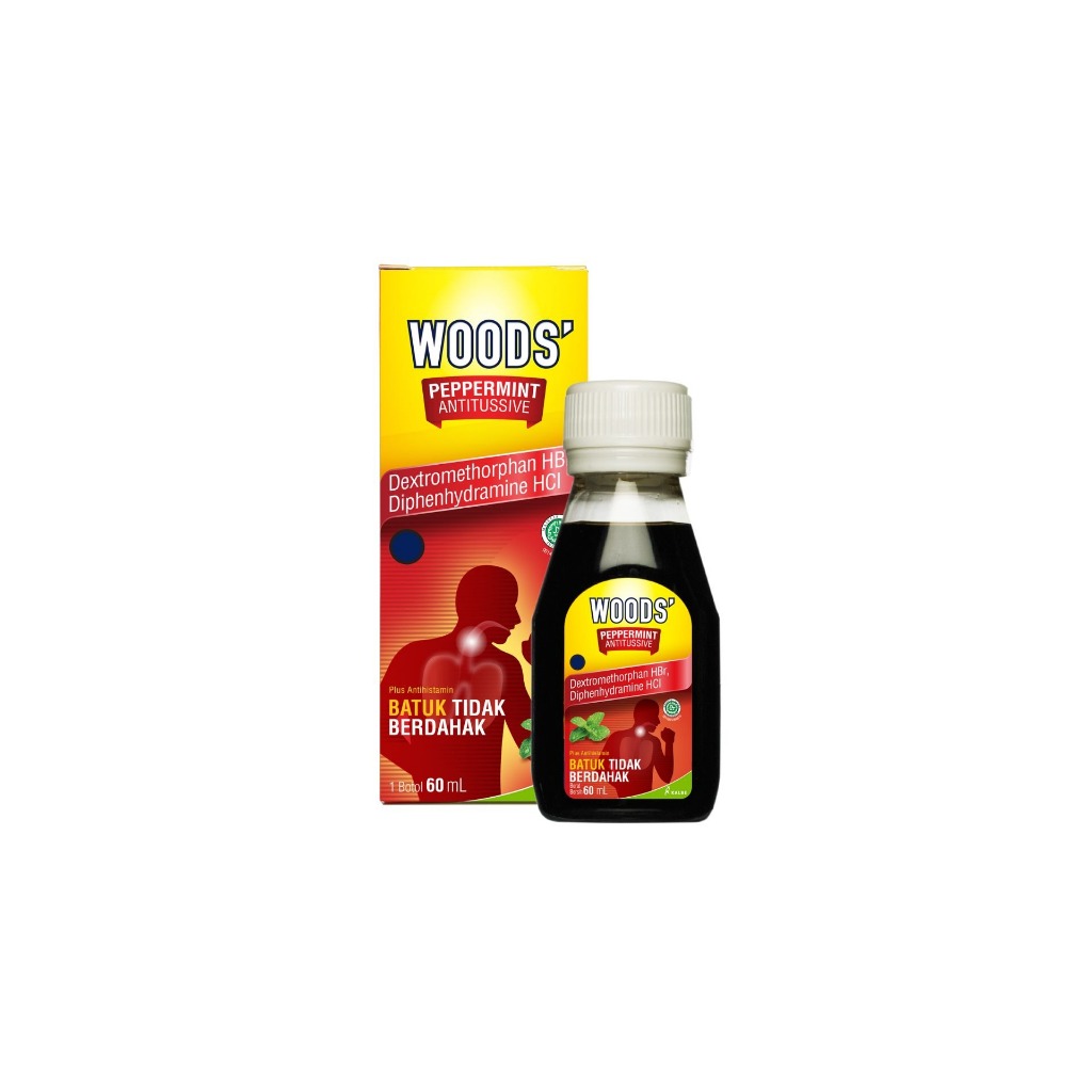 Woods Antitusive Obat Batuk Kering 60 ml