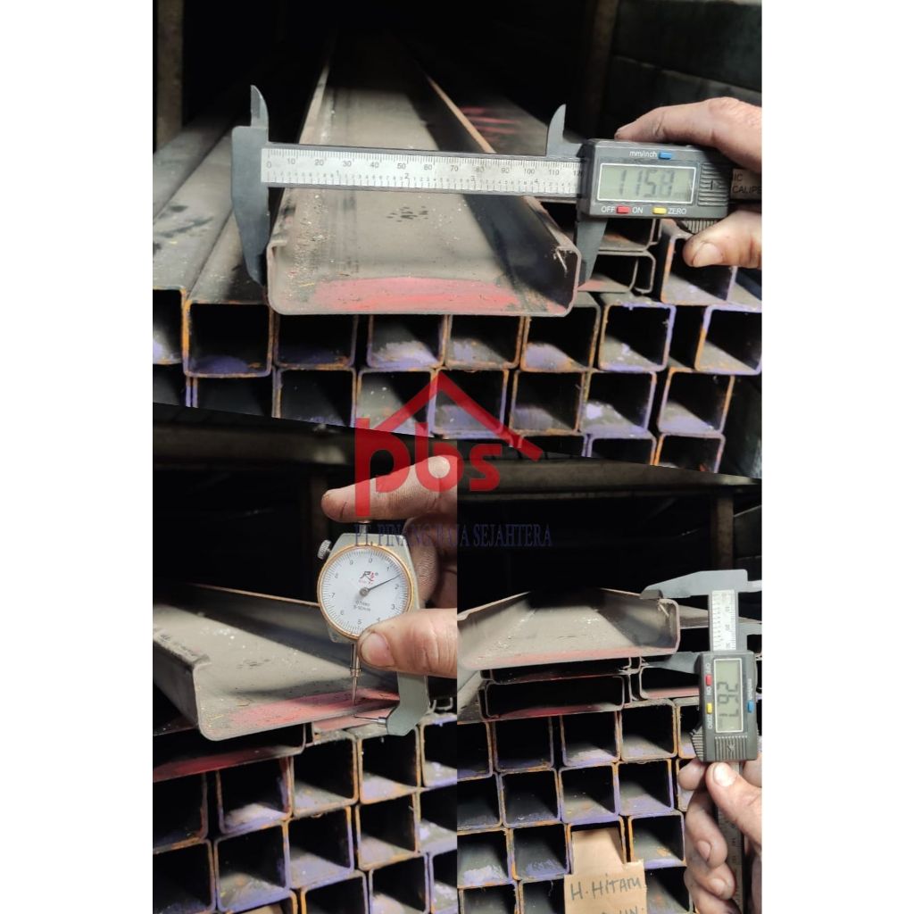 [KARGO] BESI KANAL C / BESI CNP 125 (1.5mm 2.0mm 2.3mm 3.2mm)