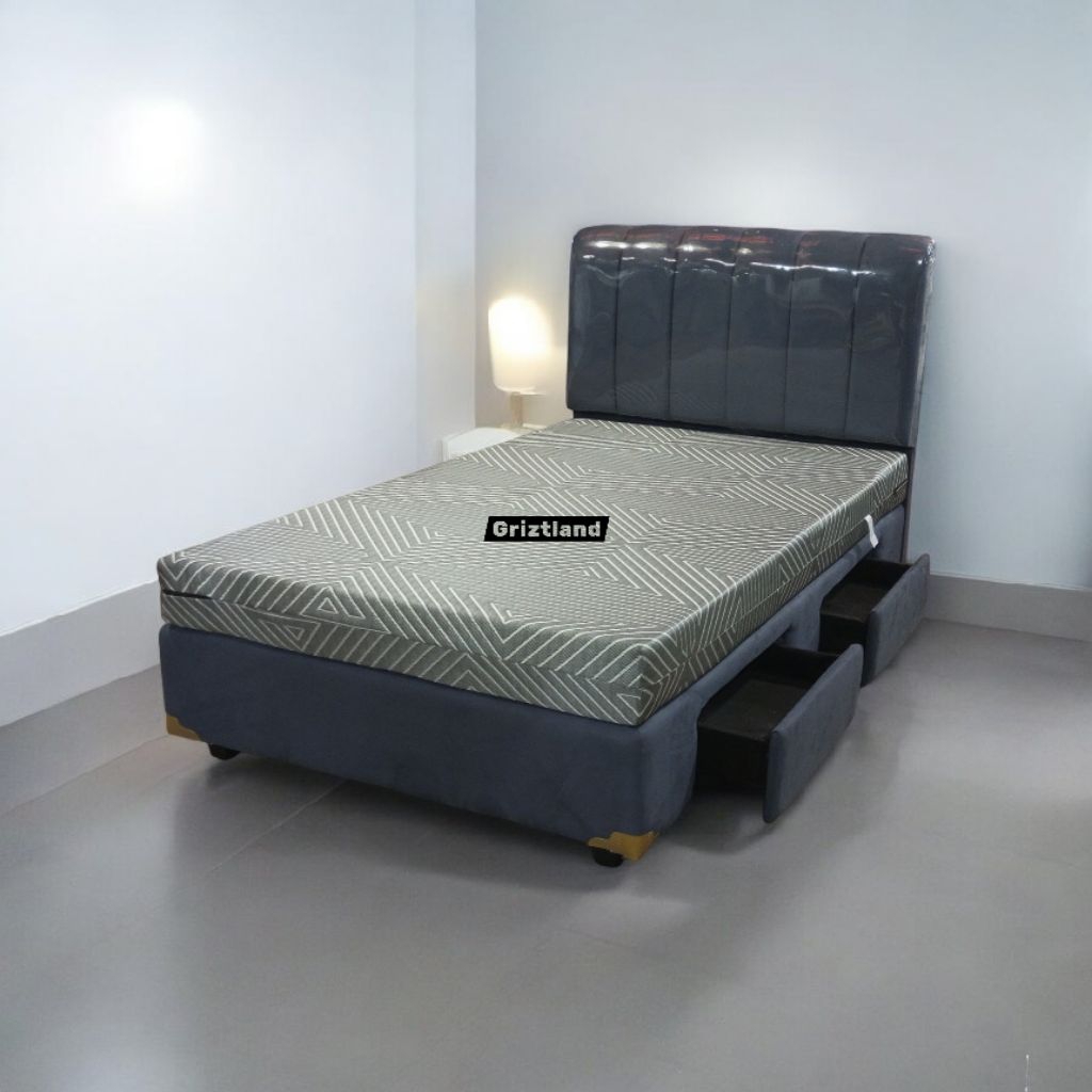 SET DIVAN LACI +SANDARAN+KASUR