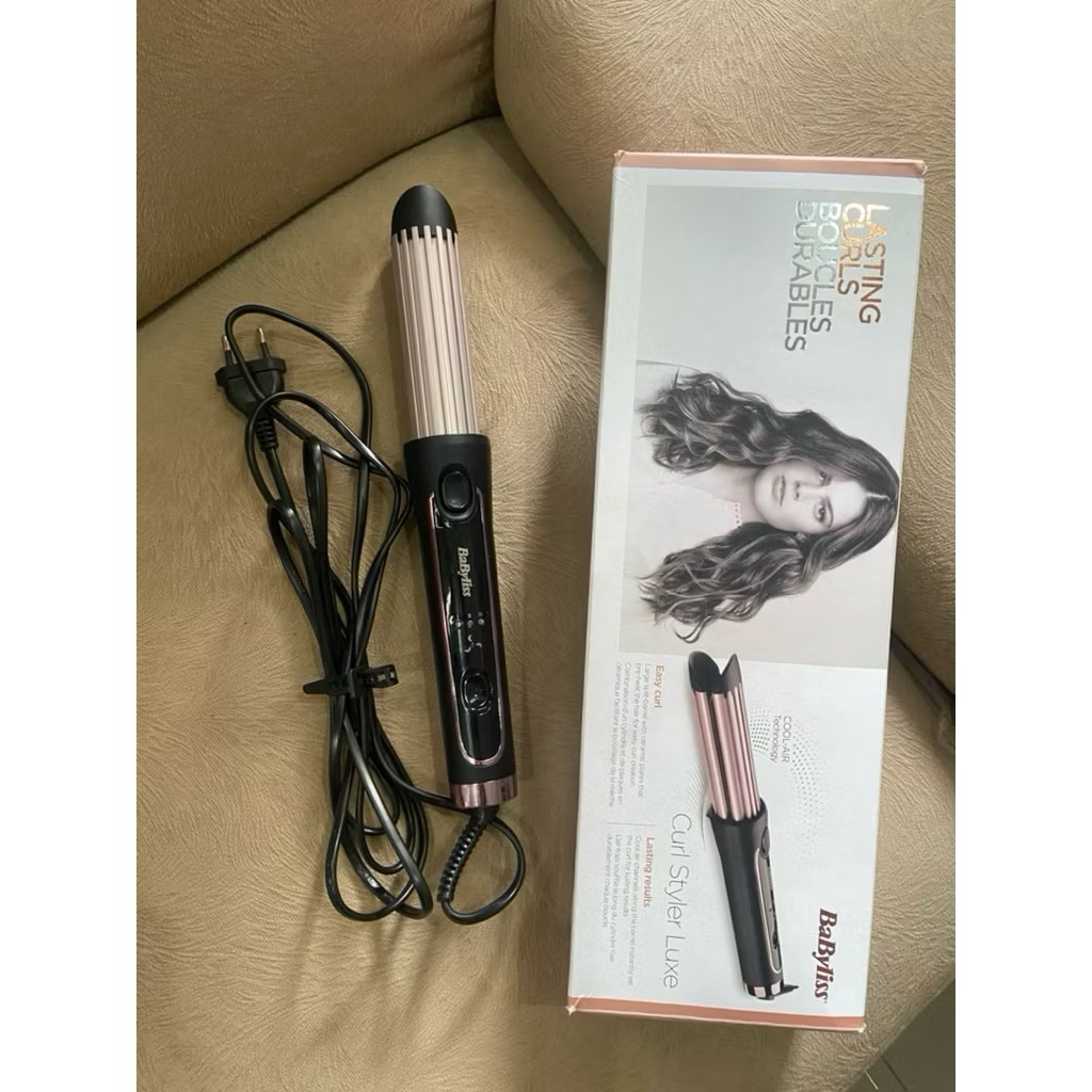 (preloved) BabyLiss Curly Style Luxe 2in1 Original ofc store