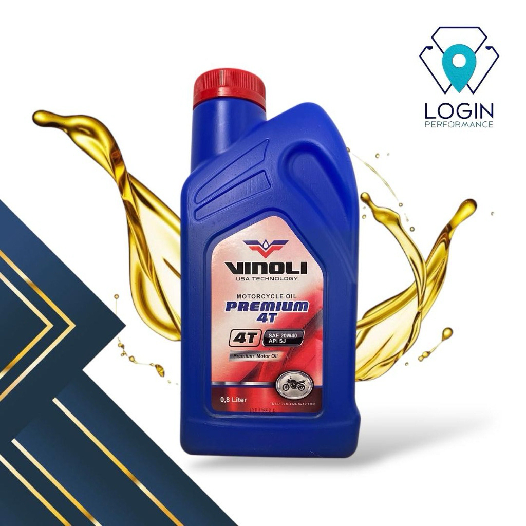 JAGA MESIN TETAP AWET MUDA BERSAMA OLI VINOLI 4T 0,8L PREMIUM