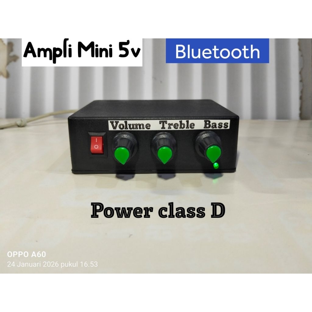 Ampi Mini 5v (Bluetooth + Tone Control)