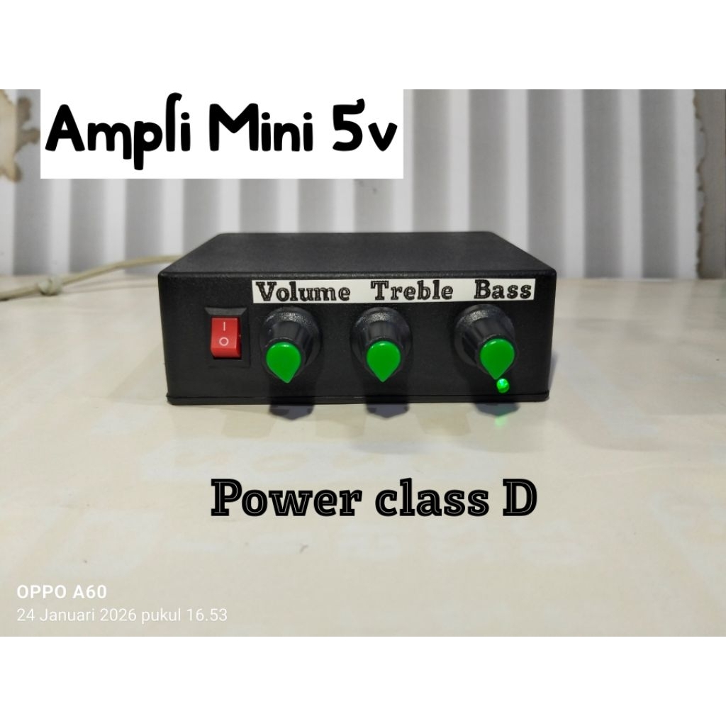 Ampli Mini 5v (Vol_Treble_Bass)