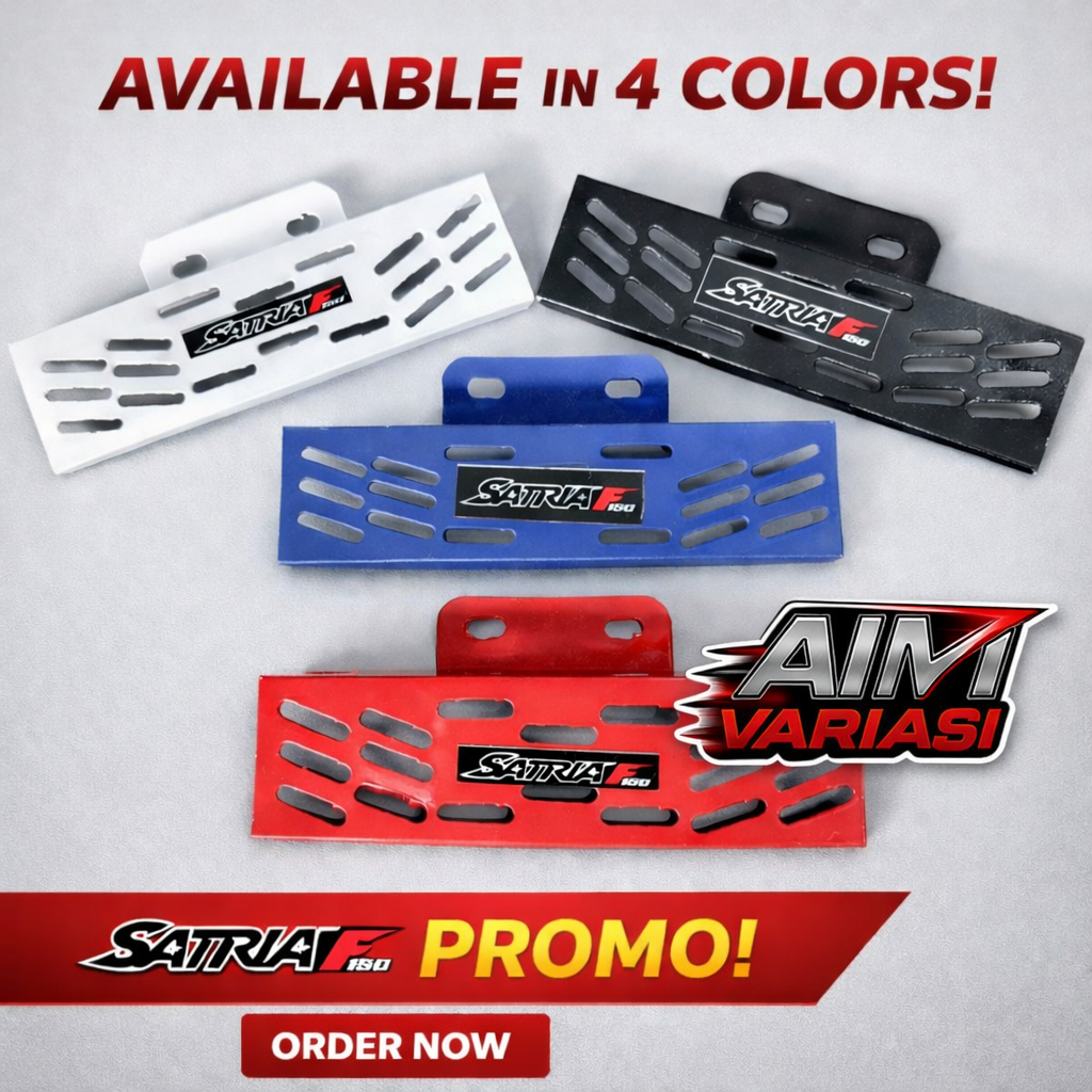 Cover Radiator Motor Satria FU Tebal & Kokoh