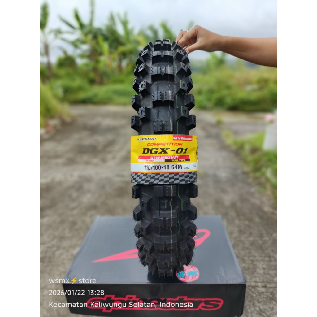 Ban trail motocross dunlop DGX - 01 Ring 18 21 80/100-21 100/100-18 110/100-18