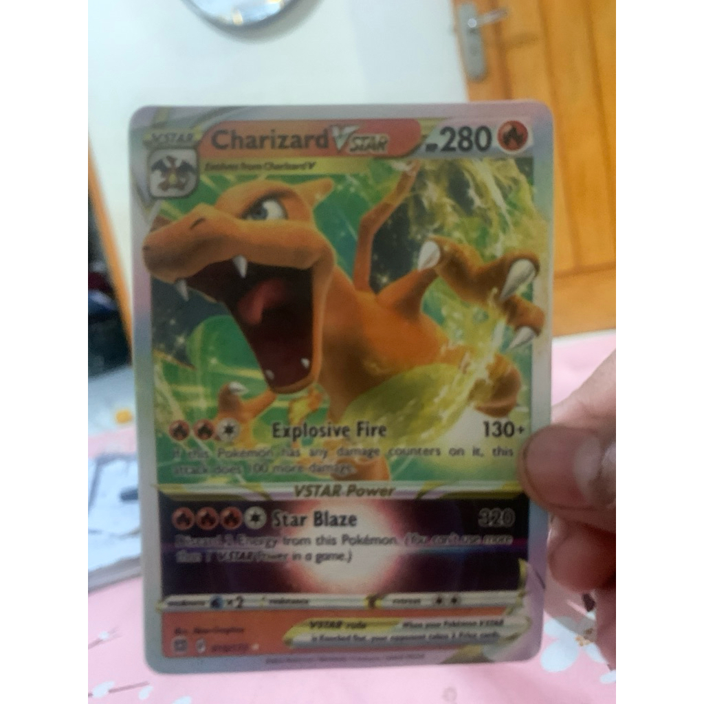 Kartu Pokemon Official Charizard Vstar