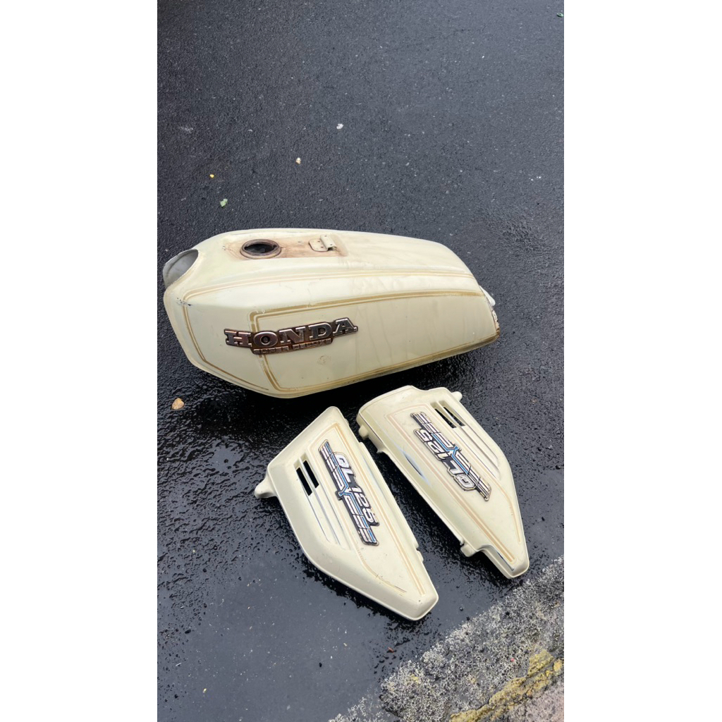 tangki gl100/125 original paint utuh non las