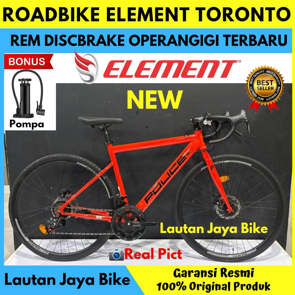 Sepeda Roadbike 700c Element Police Toronto New