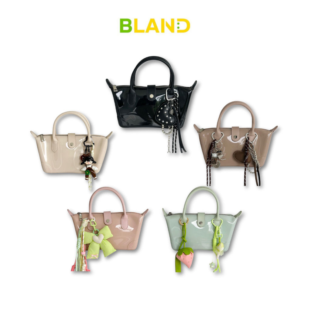 Oreli Jelly Bag | Tas Jelly Wanita Aesthetic | Hand Bag Jelly Glossy | Tas Wanita Kekinian | Bland_I