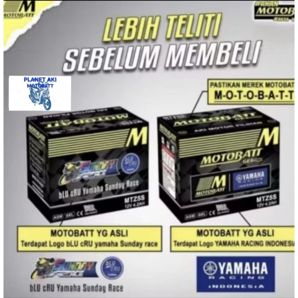 AKI MOTOBATT GEL MTX5AL 5Ah - Garansi 2 Bulan-SUZUKI Shogun 110 -SUZUKI Smash 110