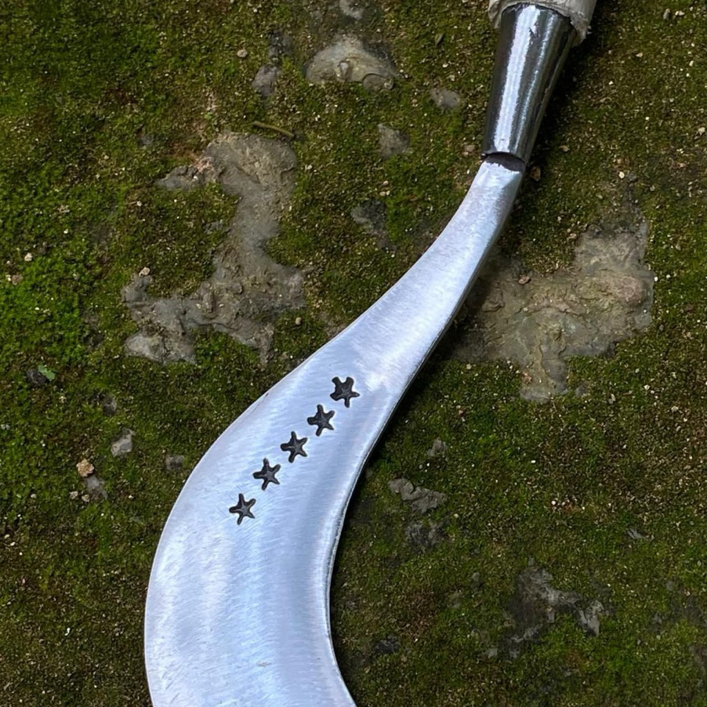 1pcs arit rumput madura baja asli ori cap bintang lima alat berkebun dan bertani