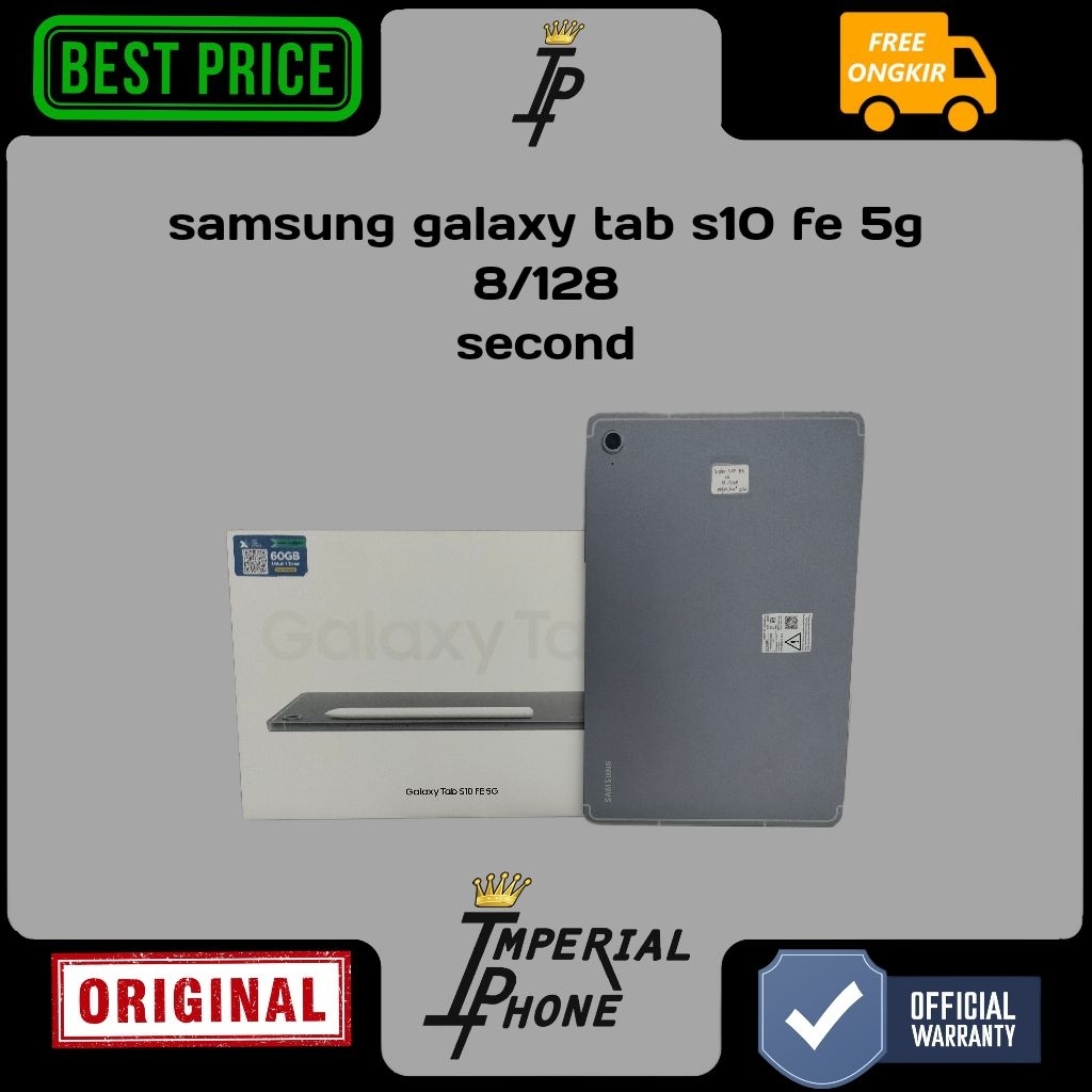 samsung galaxy tab s10 fe 5g 8/128 second