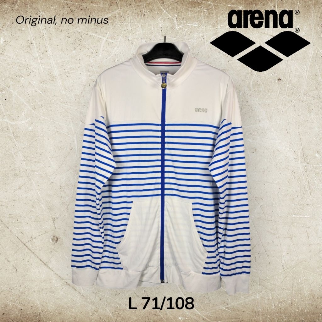 ARENA Sport Tracktop Jacket Ringan untuk olahraga Running dan Harian Size L