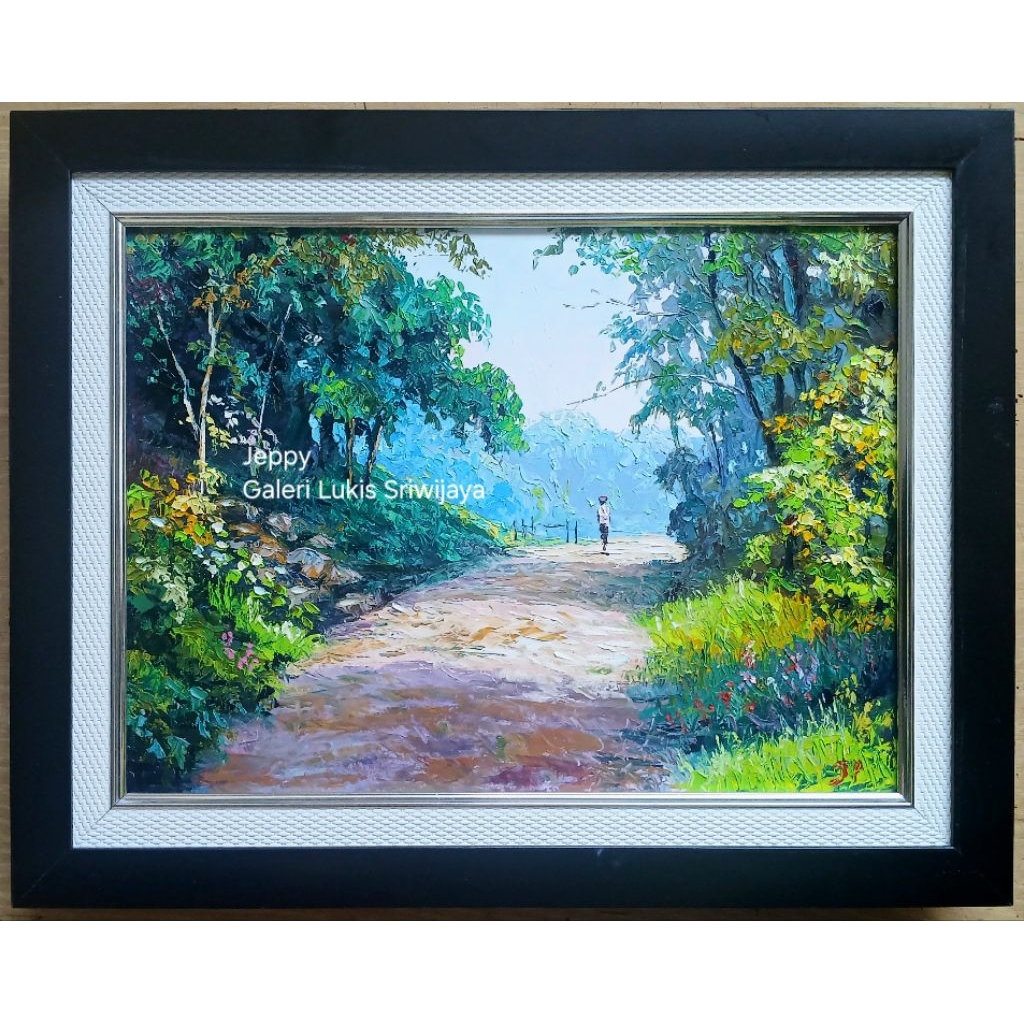 Lukisan pemandangan, Lukisan mini, lukisan alam