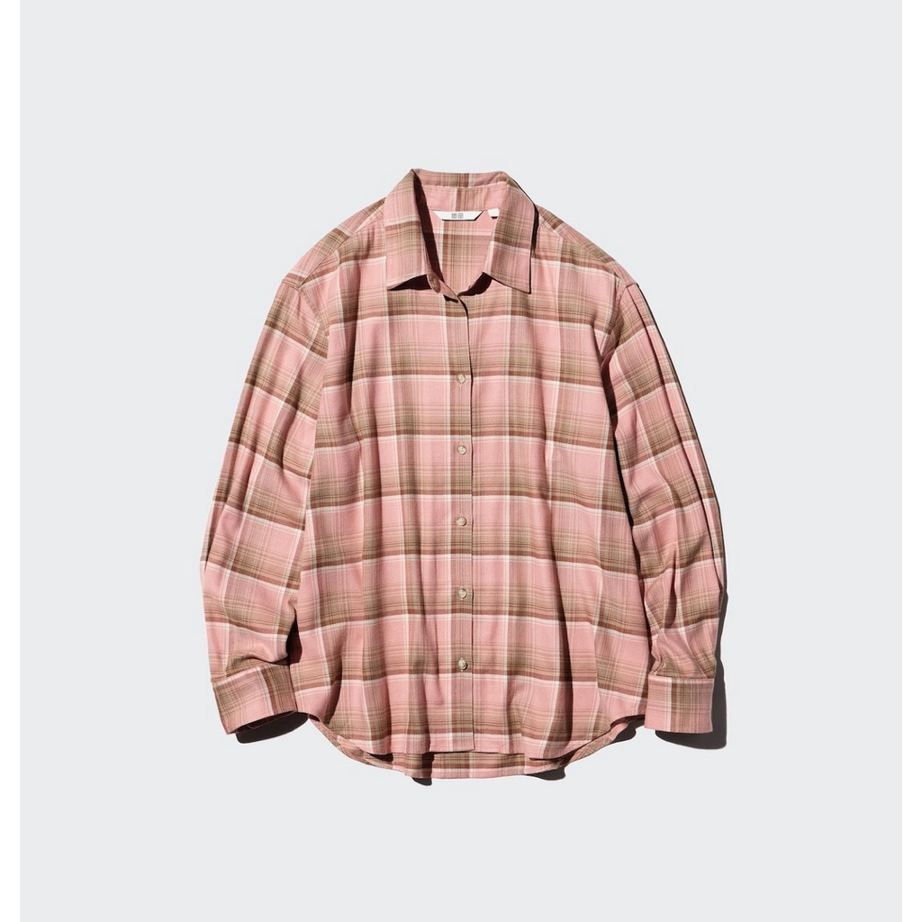 Uniqlo Soft Flannel Skipper Shirt