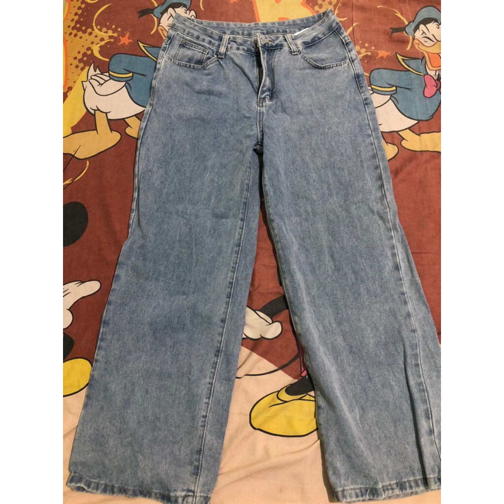 Preloved lulu jeans light blue XL