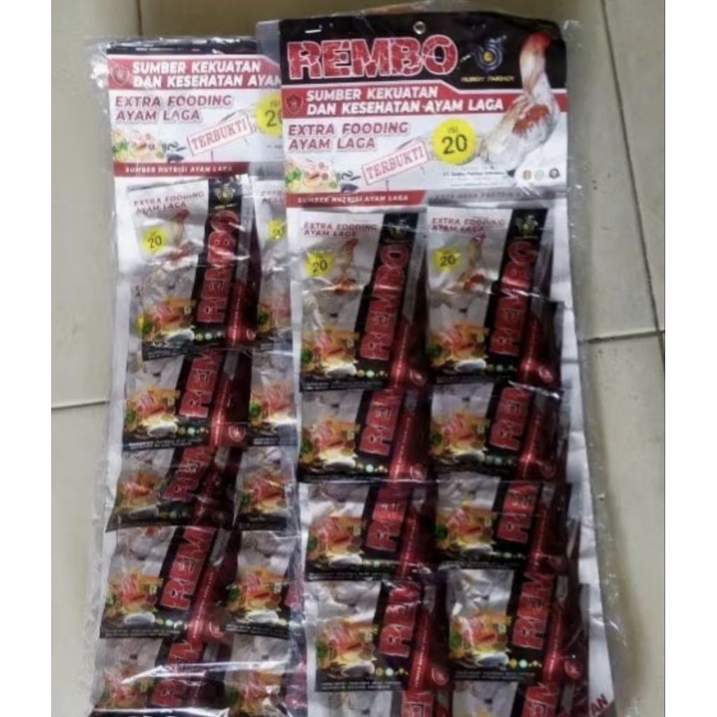 Rembo Extra Fooding untuk unggas ayam