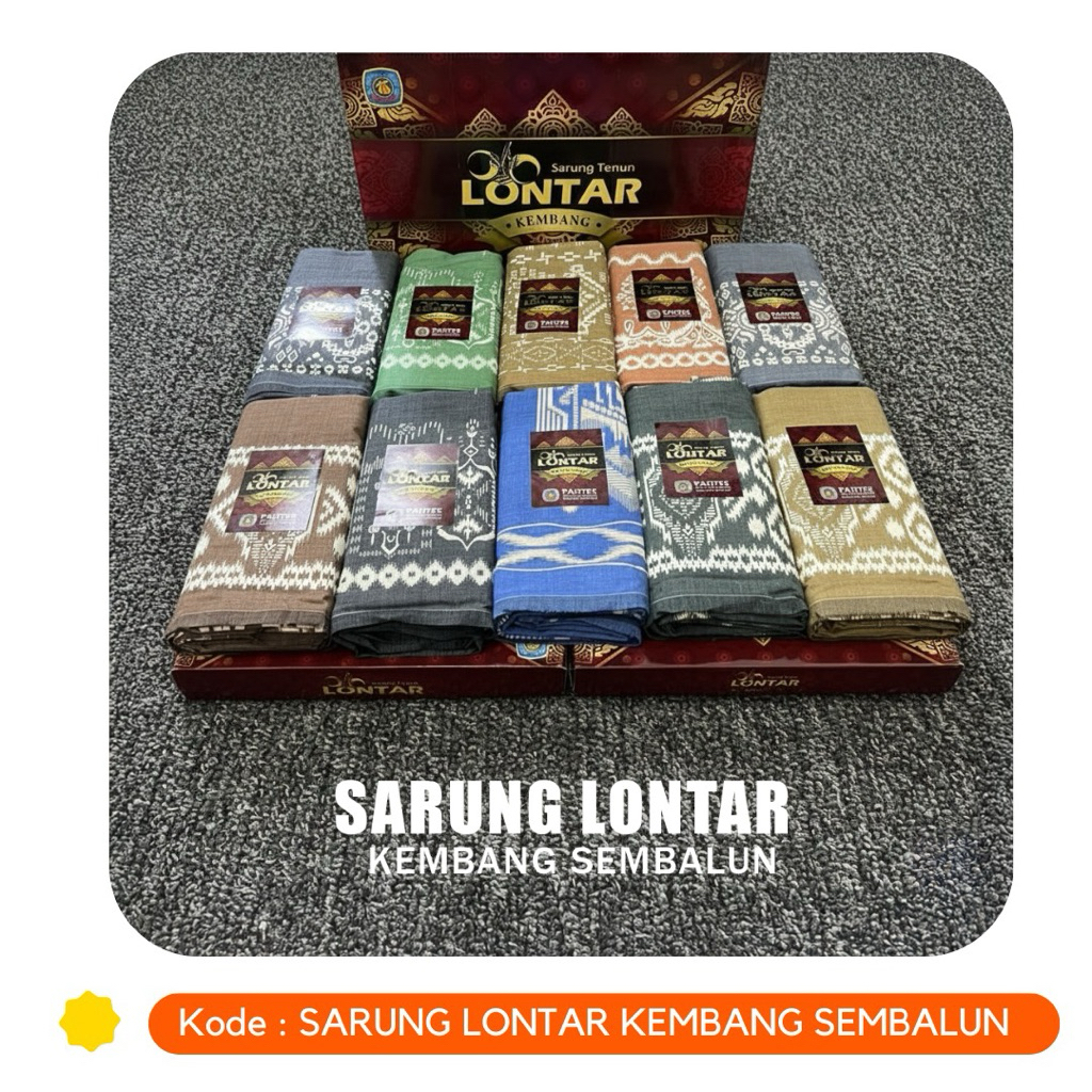 SARUNG LONTAR ECER
