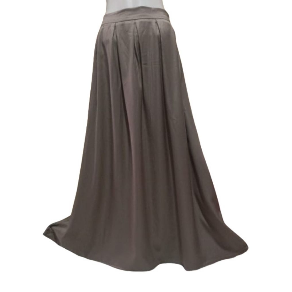 rok panjang lipit preloved