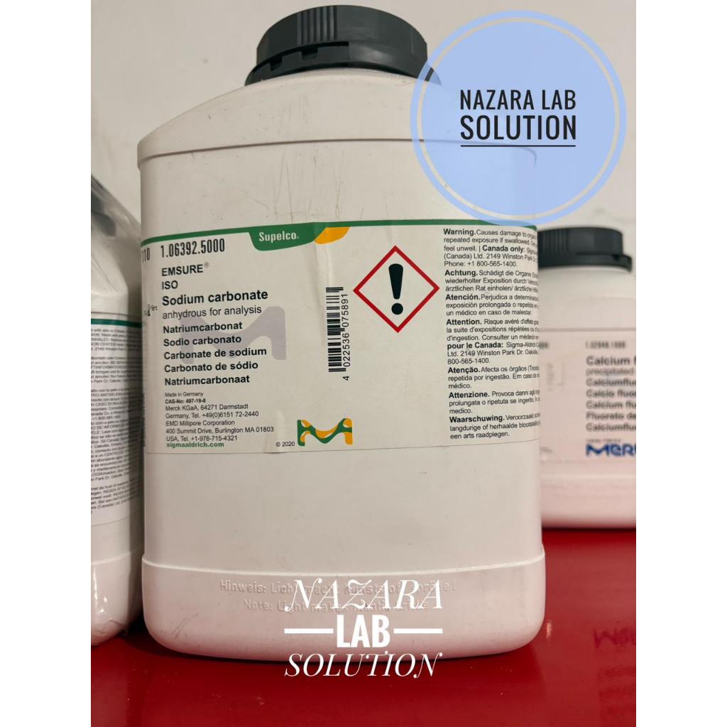 SODIUM CARBONATE ANHYDROUS / Natrium Karbonat Na2CO3 MERCK 106392 5KG