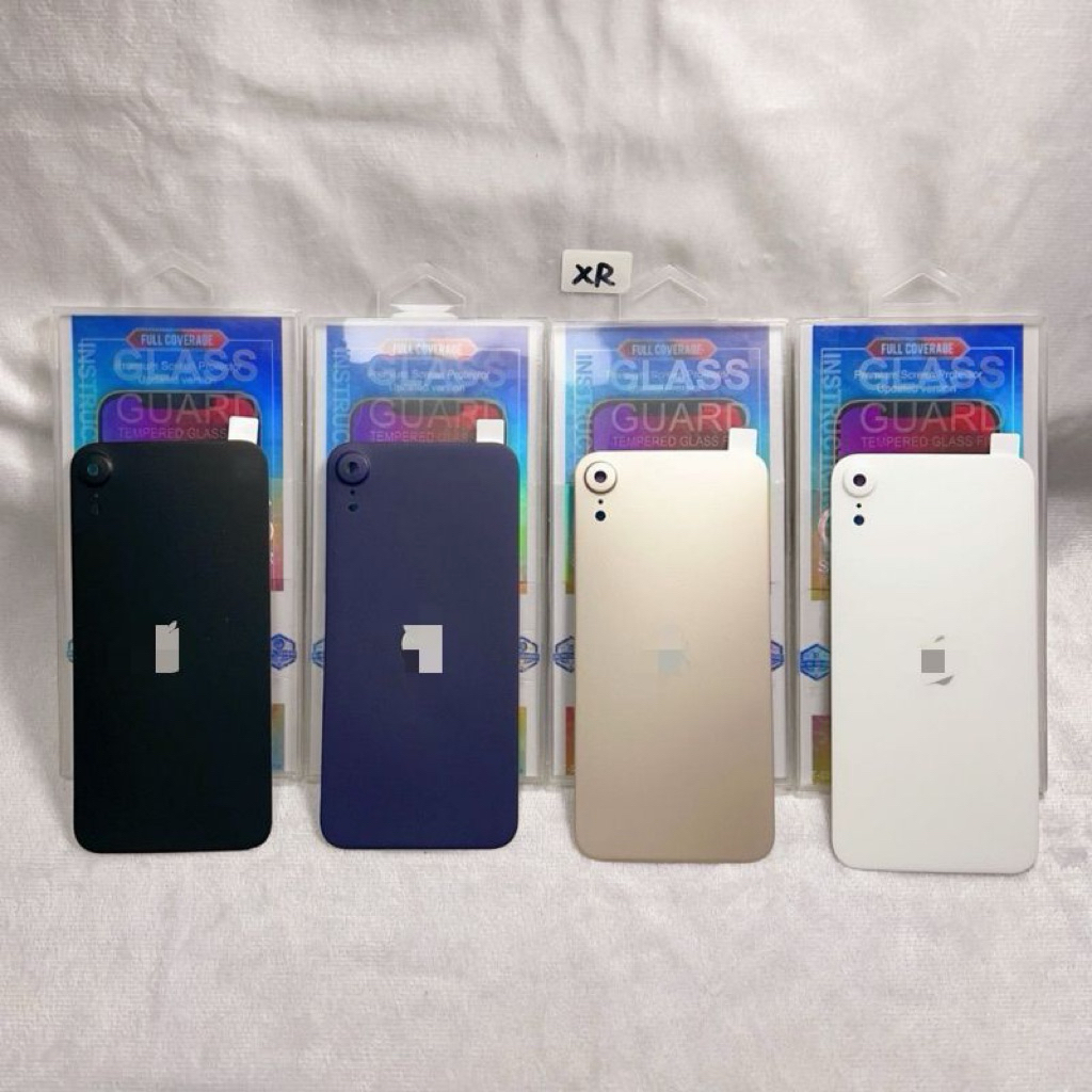 Tempered Glass Antigores Backdoor Belakang Elastis iPhone X XS XR 11 11 Pro 11 Pro Max 12 Pro Max