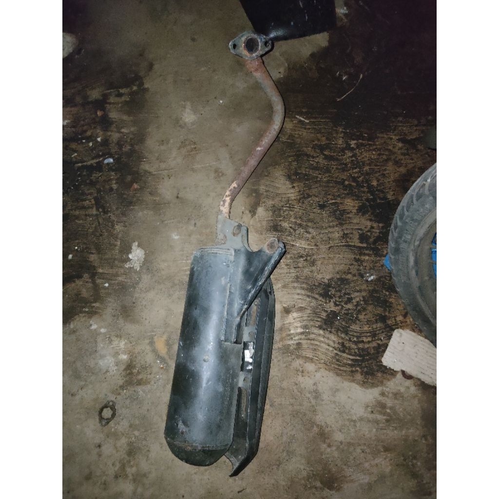 knalpot beat karbu original copotan