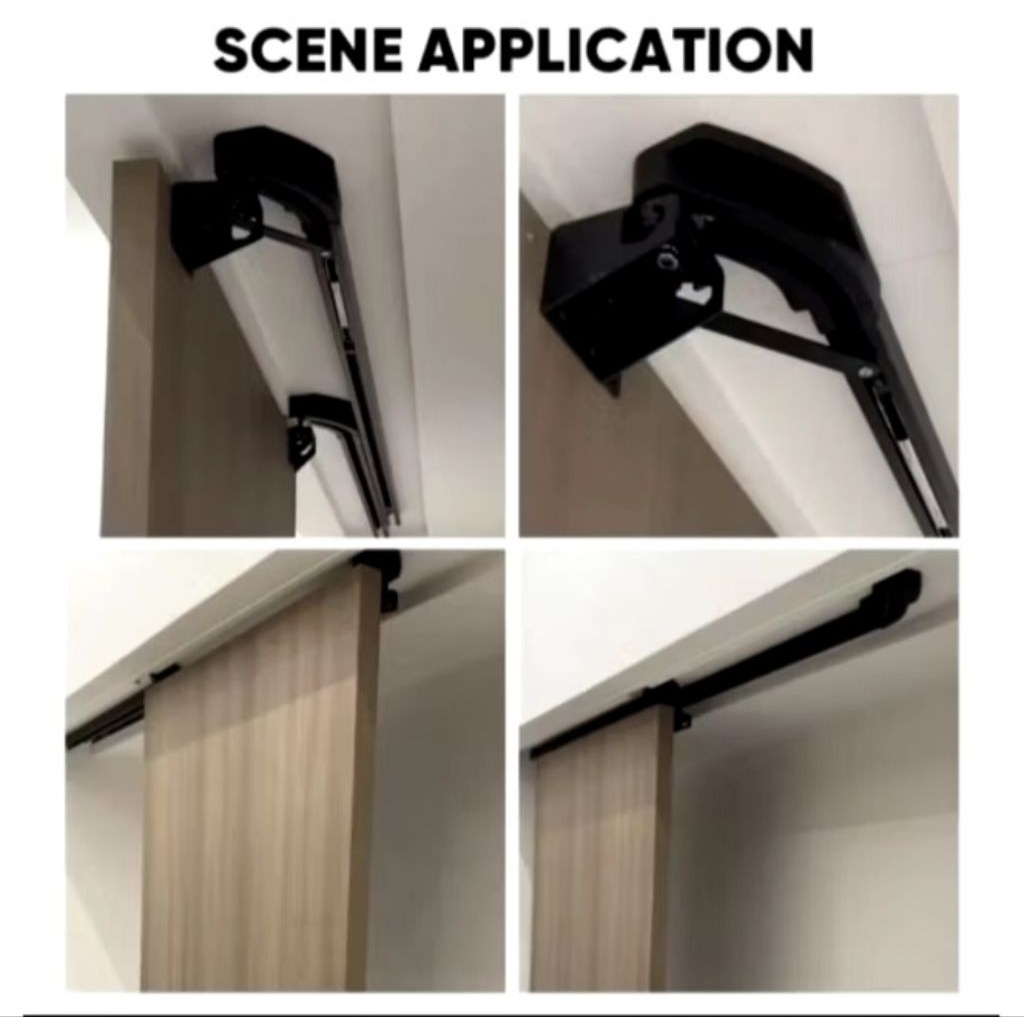 rel sliding , rel pintu sliding hidden push internal , rel pintu kayu , alumunium ,  atau besi.