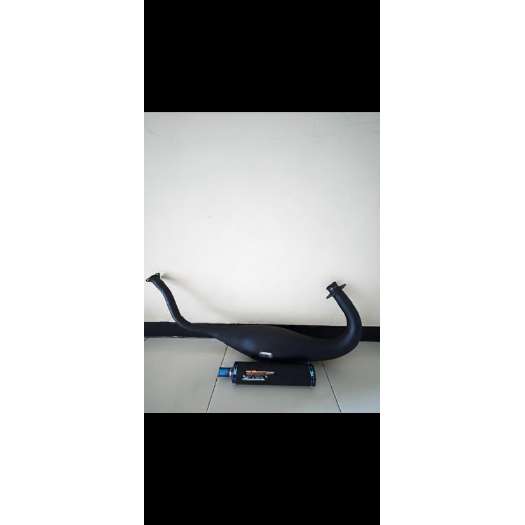 1 set kenalpot ninja silincer dan chember