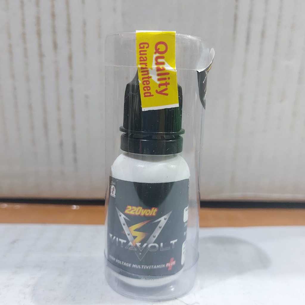 VITAVOLT 220 VOLT 15ML VITAMIN BURUNG MURAI KACER ANIS KENARI DAN BURUNG KICAU LAINNYA