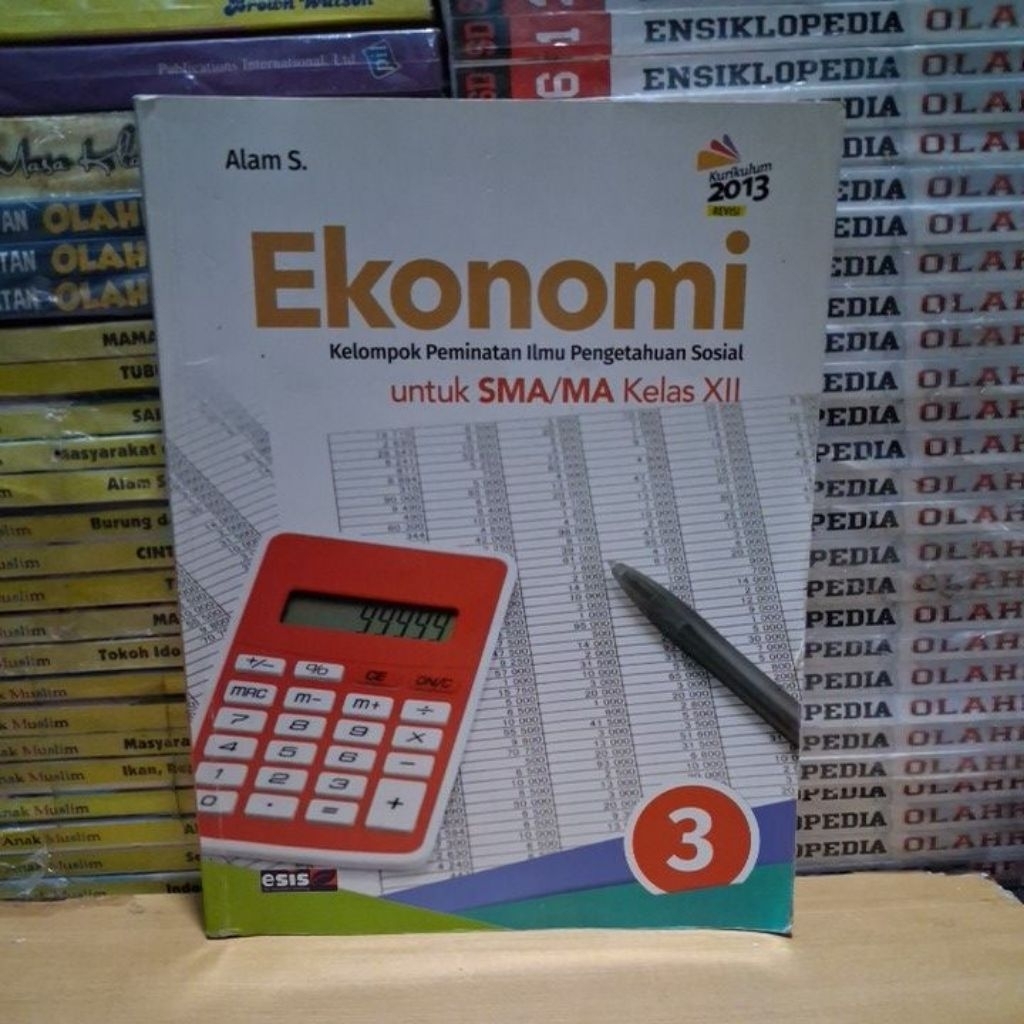 Buku Original Ekonomi SMA MA Kelas 12 K13 REVISI Esis