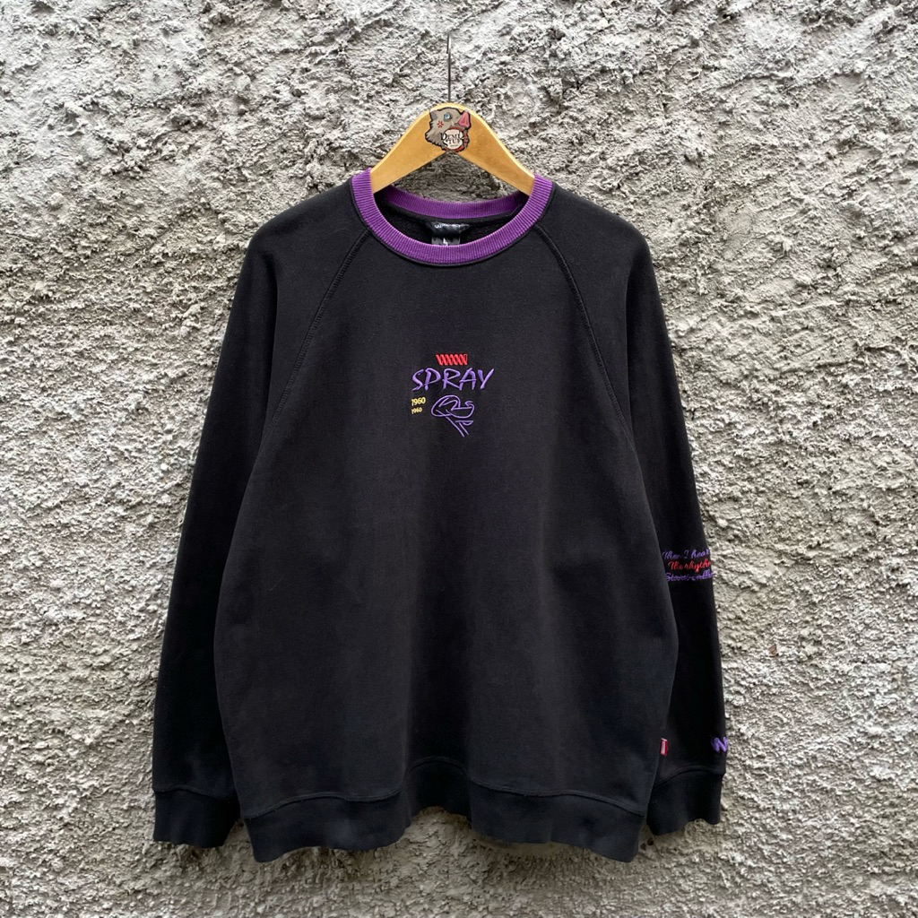 Crewneck WVProject Unisex Pria Wanita (XL-XXL)
