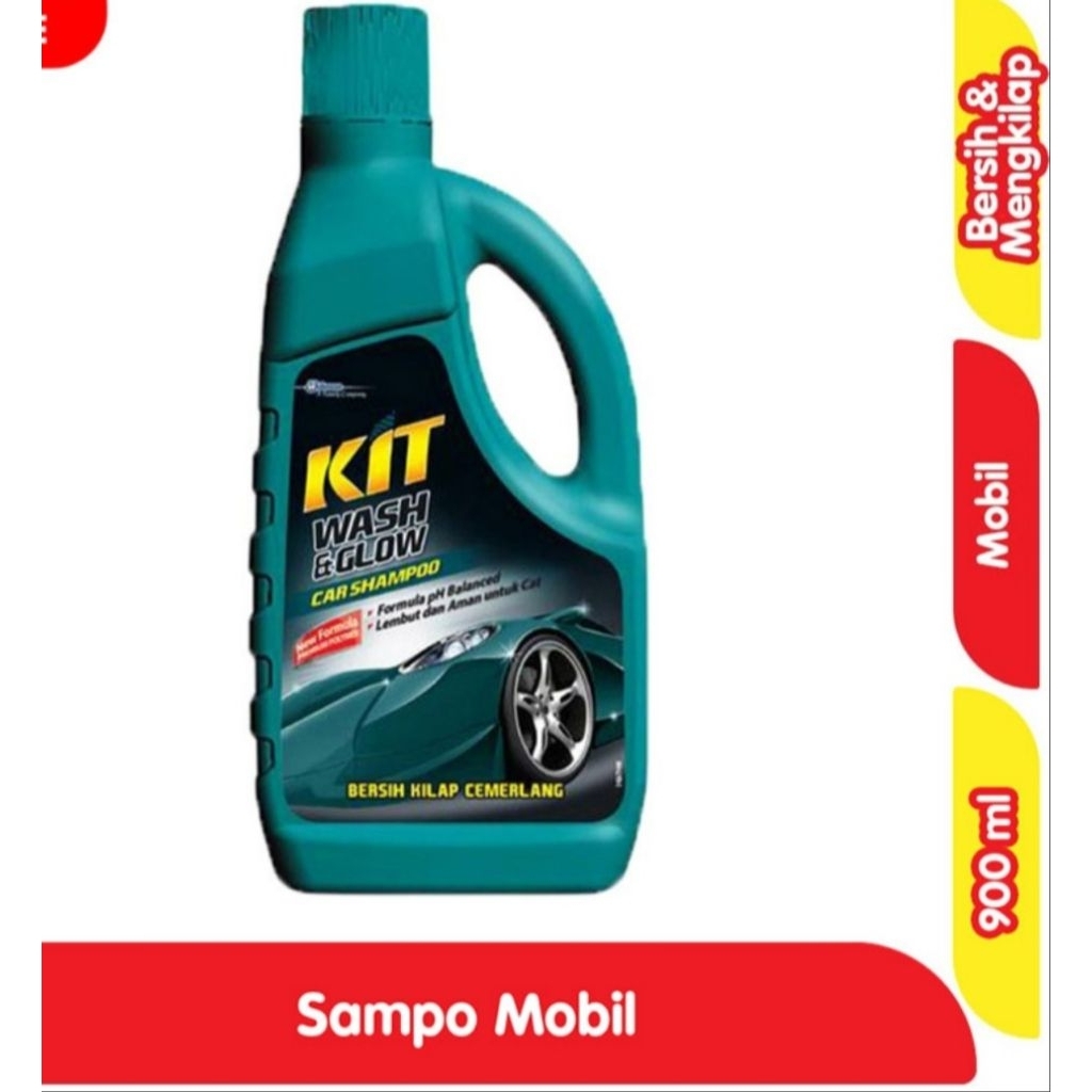 KIT Wash & Glow Sampo Mobil Botol 900ml