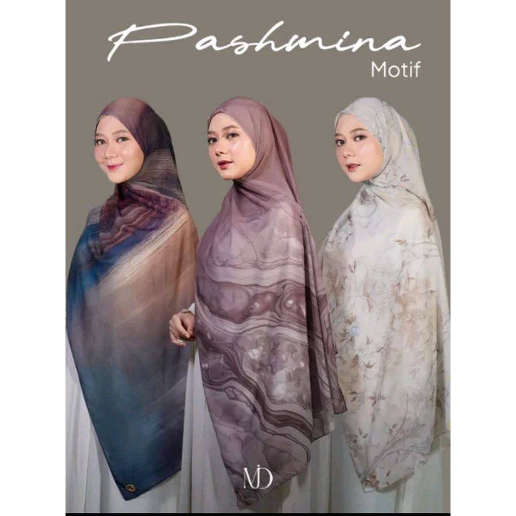 MUDY -- Hijab pashmina ceruty motif ( pashmina ceruty babydoll motif )