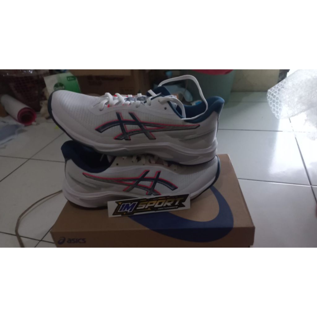 asics Netburner FF 4 Original-White Mako Blue