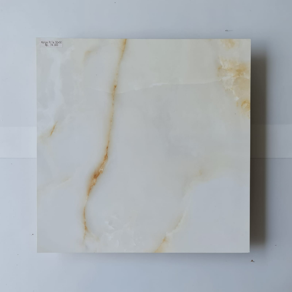 Keramik Lantai Cutting Murah 50x50 Monza Perla