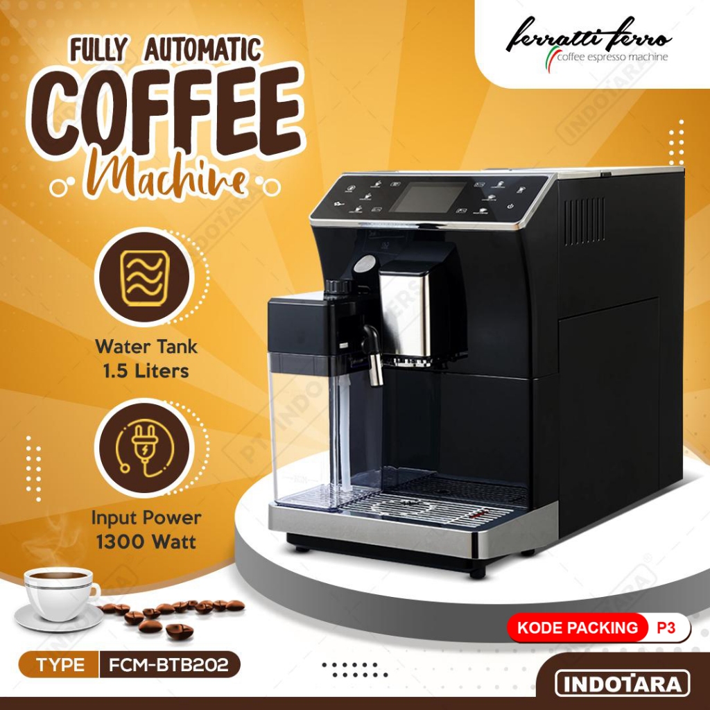 Mesin Kopi Otomatis Ferratti Ferro FCM-BTB202