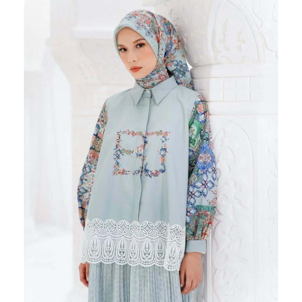 BENANG JARUM IED SERIES MINT VIOLA PUFF PINK BLOUSE XS PARFUM PARFUM PARFUM COLMAR EDP BUTTONSCARVES